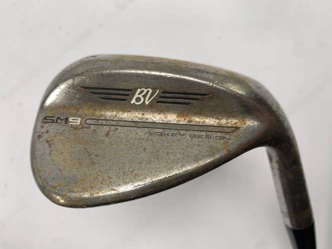 Titleist Vokey SM9 Raw Sand Wedge SW 54* 10S AeroTech Fiber i95 CW Stiff RH