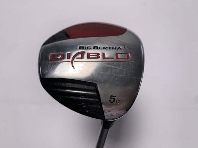 Callaway Big Bertha Diablo 5 Fairway Wood 18* Aldila 50g Ladies RH