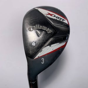 Callaway X Hot 19 3 Hybrid 19* 70g Stiff Graphite Mens LH