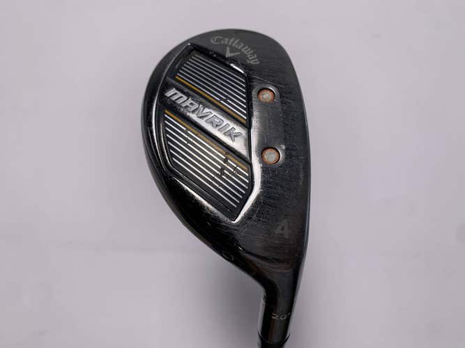 Callaway Mavrik 4 Hybrid 20* Project X Catalyst 6.0 75g Stiff Graphite Mens RH
