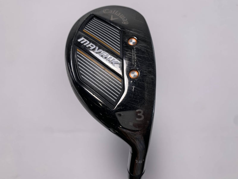 Callaway Mavrik 3 Hybrid 18* Project X Catalyst 6.0 75g Stiff Graphite Mens RH