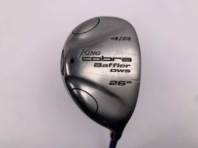 Cobra Baffler DWS 4 Hybrid 26* Grafalloy Pro Launch Blue 45g Ladies RH