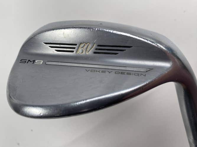 Titleist Vokey SM9 Tour Chrome Lob Wedge LW 60* 12 Bounce D-Grind Wedge RH