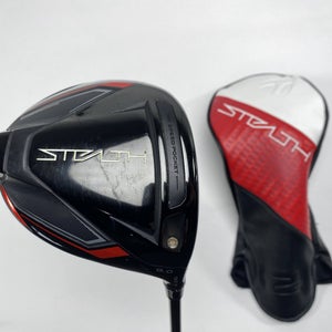 TaylorMade Stealth Driver 9* Graphite Design Tour AD CQ-7 Stiff Mens RH HC