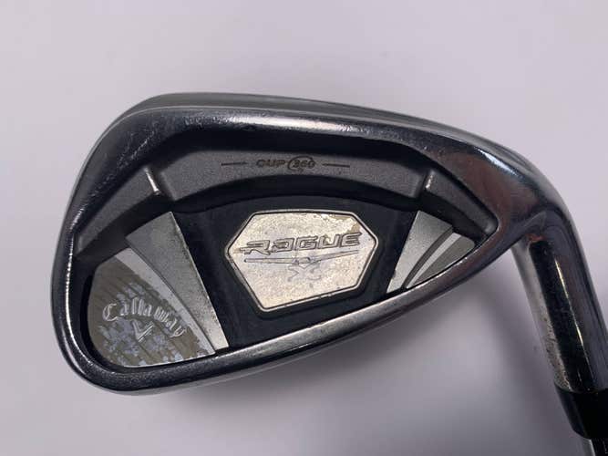 Callaway Rogue X Single 9 Iron KBS Max 90g Stiff Steel Mens RH