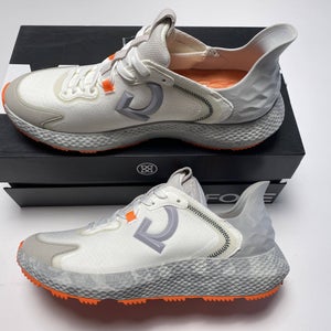 G/Fore MG4X2 Golf Shoes White Gray Orange Men's SZ 11.5 (G4MS22EF40)