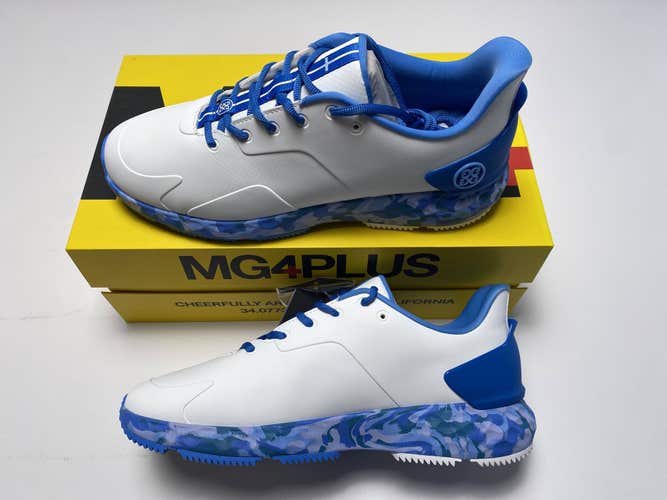 G/Fore Camo Sole MG4+ Golf Shoes White Cielo Men's SZ 11 (G4MA23EF30)