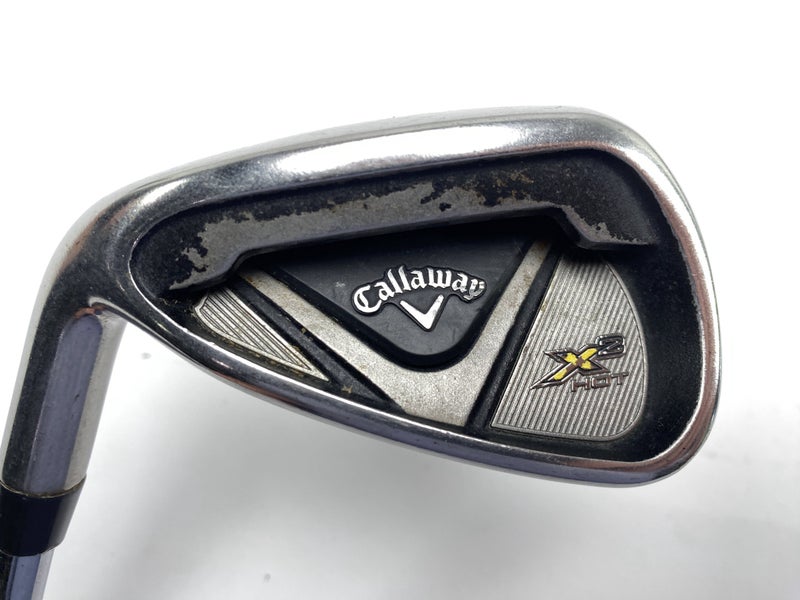 Callaway X2 Hot Single 8 Iron Stiff Steel Mens LH
