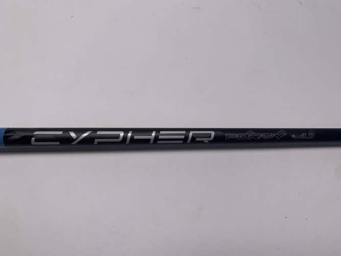 Project X Cypher 4.0 40g Ladies Graphite Driver Shaft 43.25"-Callaway
