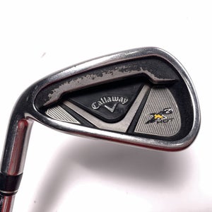 Callaway X2 Hot Single 7 Iron True Temper Speed Step 85 Regular Steel Mens LH