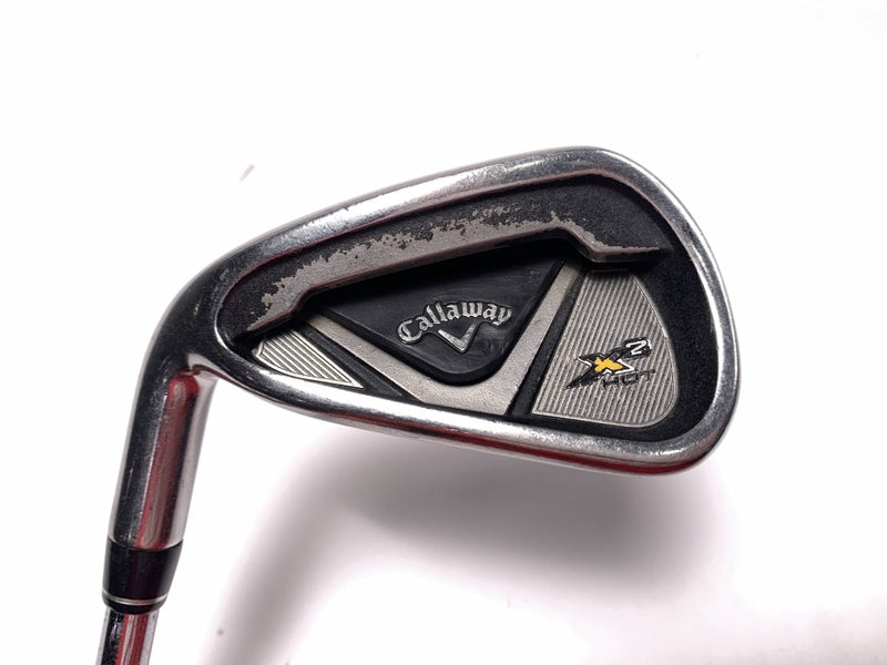Callaway X2 Hot Single 7 Iron True Temper Speed Step 85 Regular Steel Mens LH