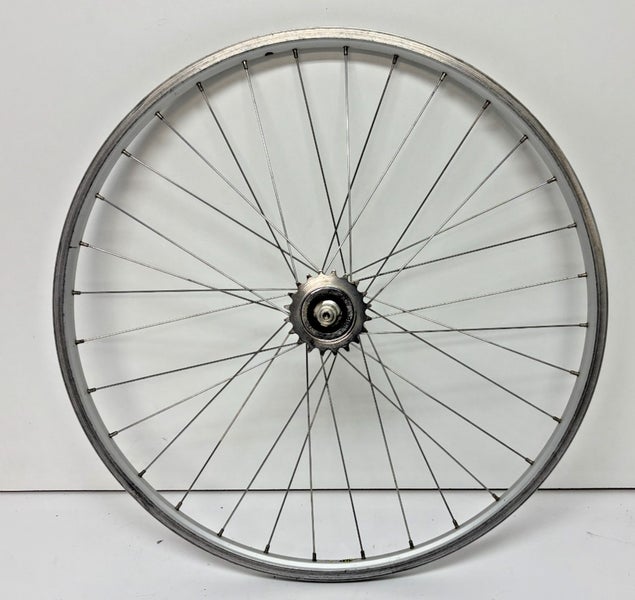 Mavic 32-Spoke Silver Aluminum 26" Bolt-On Rear Wheel Spot Hub ACS 18t Freewheel