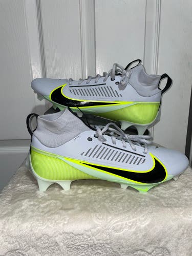Nike Vapor Edge Pro 360 2 Football Cleats Grey Green DA5456-004 Size 13