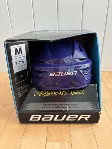 Medium Bauer Re-Akt 150 Helmet Purple