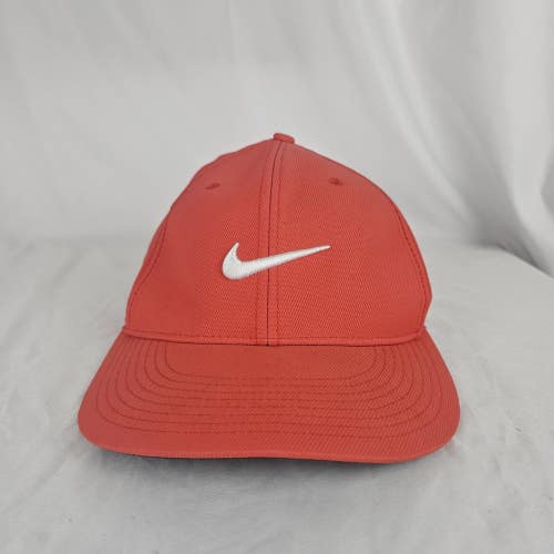 Nike VR 20XI Golf Hat Baseball Cap Flexfit Size M/L Red Pink Orange