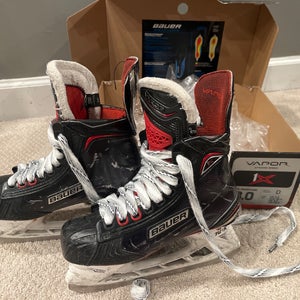 Used Bauer Regular Width Size 3 Vapor 1X 2.0 Hockey Skates