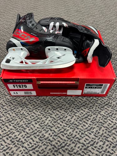 CCM Jetspeed FT670 size 4.5 Regular Width Skates