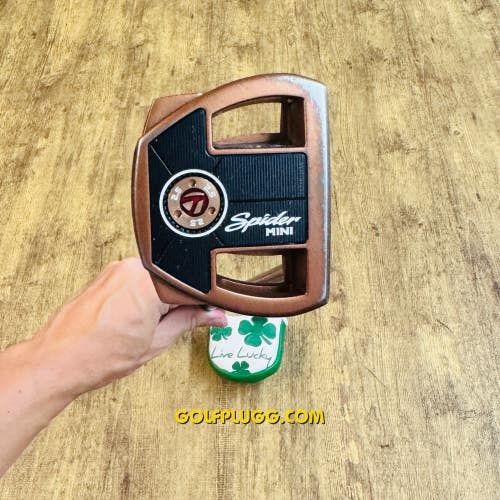 Taylormade Spider Mini Copper Putter w/ Headcover, 37 (2265)