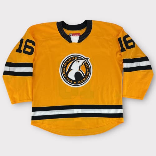 Pro Stock Game Used CCM Wilkes-Barre/Scranton Penguins Preseason Jersey Alfaro