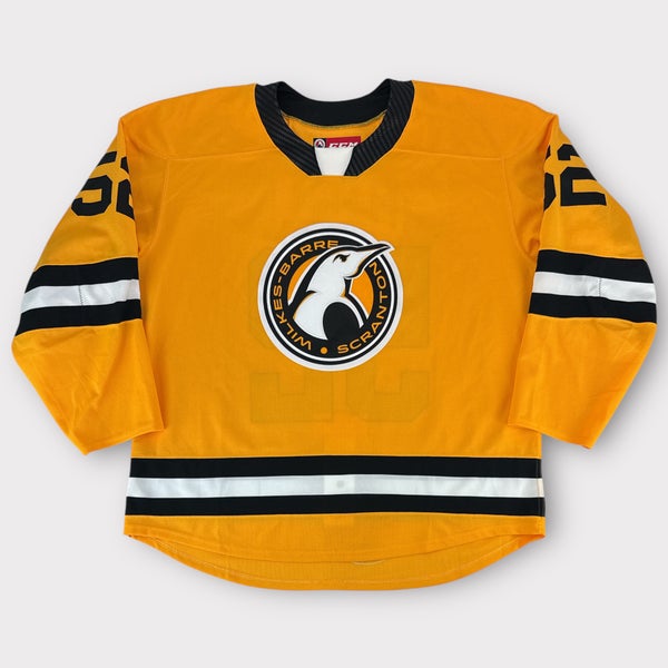 Pro Stock Game Used CCM Wilkes-Barre/Scranton Penguins Preseason Jersey Flegel