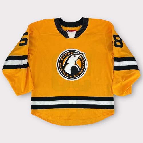 Pro Stock Game Used CCM Wilkes-Barre/Scranton Penguins Preseason Jersey Newton