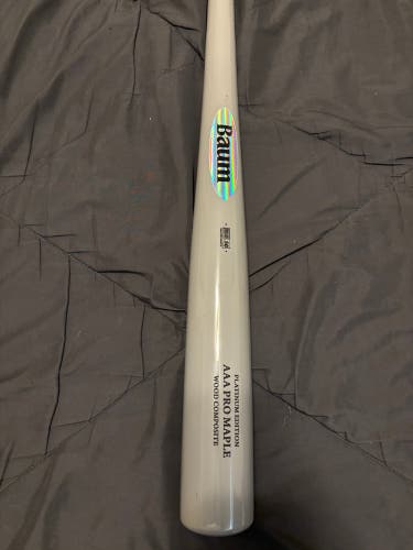 2025 Baum Platinum Stock Wood Composite BBCOR Certified Bat (-3)  30 oz 33" (New)