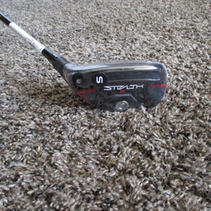 NEW LEFT HAND TAYLORMADE STEALTH 2 PLUS 22* #4 RESCUE HYBRID MITSUBISHI KAI'LI 85 STIFF FLEX + HC
