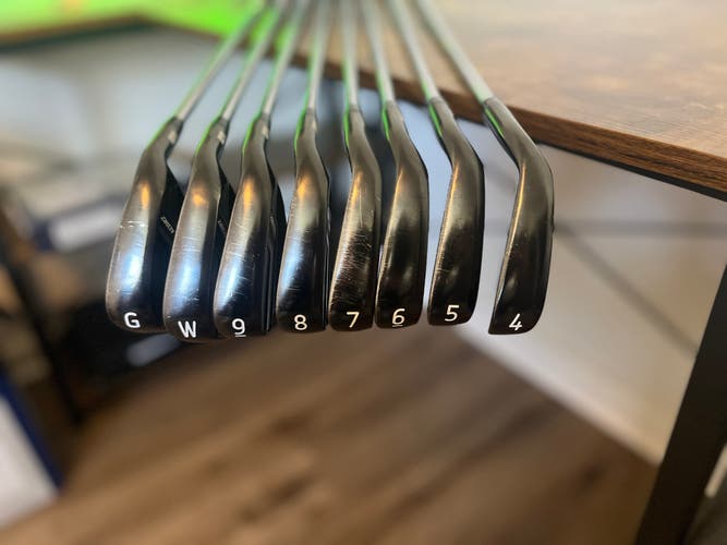 2022 PXG 0211 XCOR2 Xtreme Dark Right Handed Iron Set