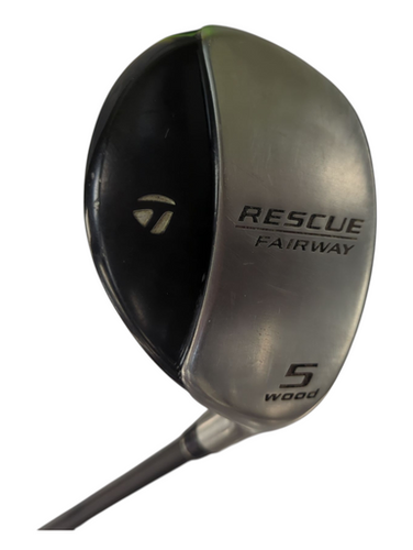 Used Taylormade RESCUE FAIRWAY Mens Fairway Wood RH Black 5 Wood 11862-S000090415