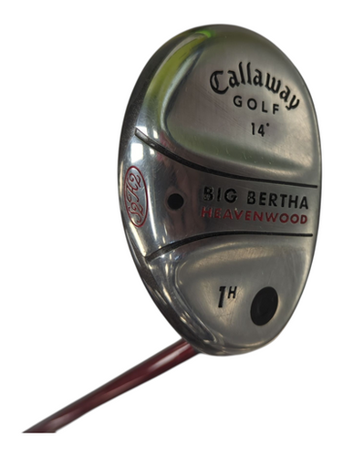 Used Callaway BIG BERTHA HEAVENWOOD 1H Mens Hybrid Club RH Red 2 Hybrid 11862-S000090410