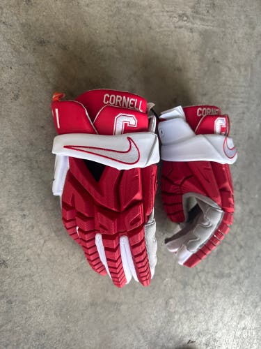 Michael Long Cornell Nike Vapor Premier Lacrosse Gloves 13" (New)