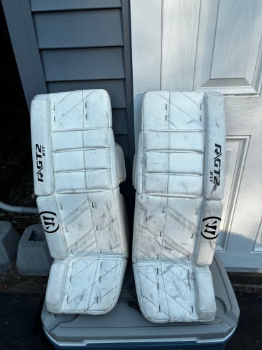 Warrior R/GT2 Goalie Leg Pads Intermediate 30+1