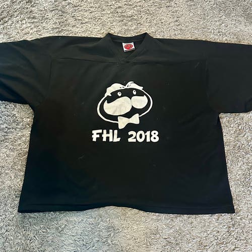Black FHL 2018 Jersey - XXL Goalie