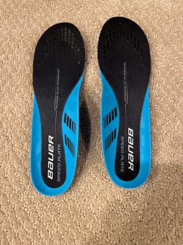 Bauer Speed Plate Hockey Skates Size 3 (New)