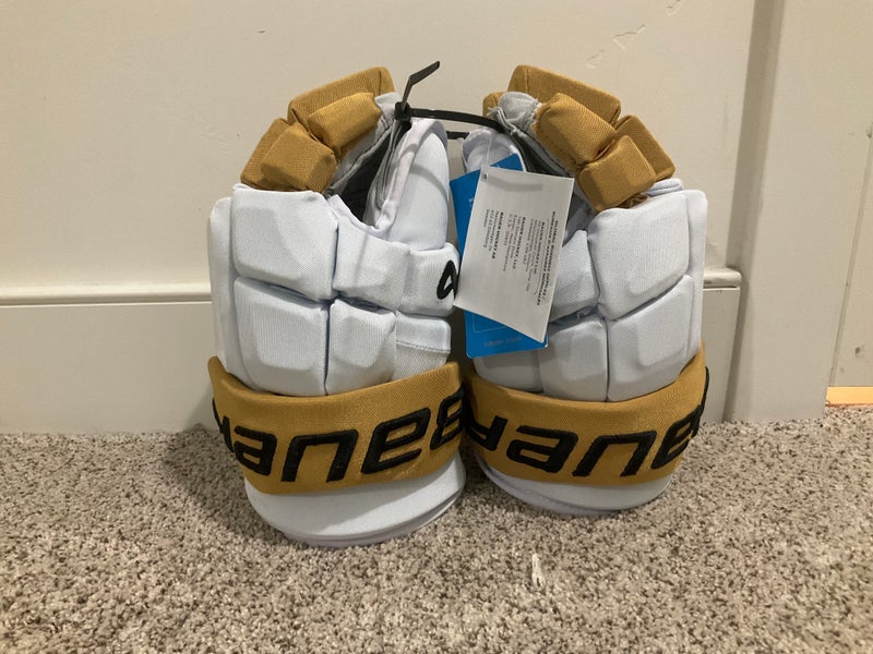 Jonathan marchessault Vegas golden knights Bauer Supreme Mach Gloves 13" Pro Stock (New)