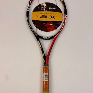 NEW Wilson BLX Six One Pro Staff 90 2010, 4 3/8 Roger Federer