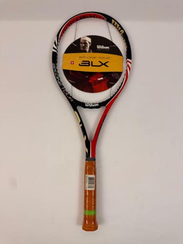 NEW Wilson BLX Six One Pro Staff 90 2010, 4 3/8 Roger Federer