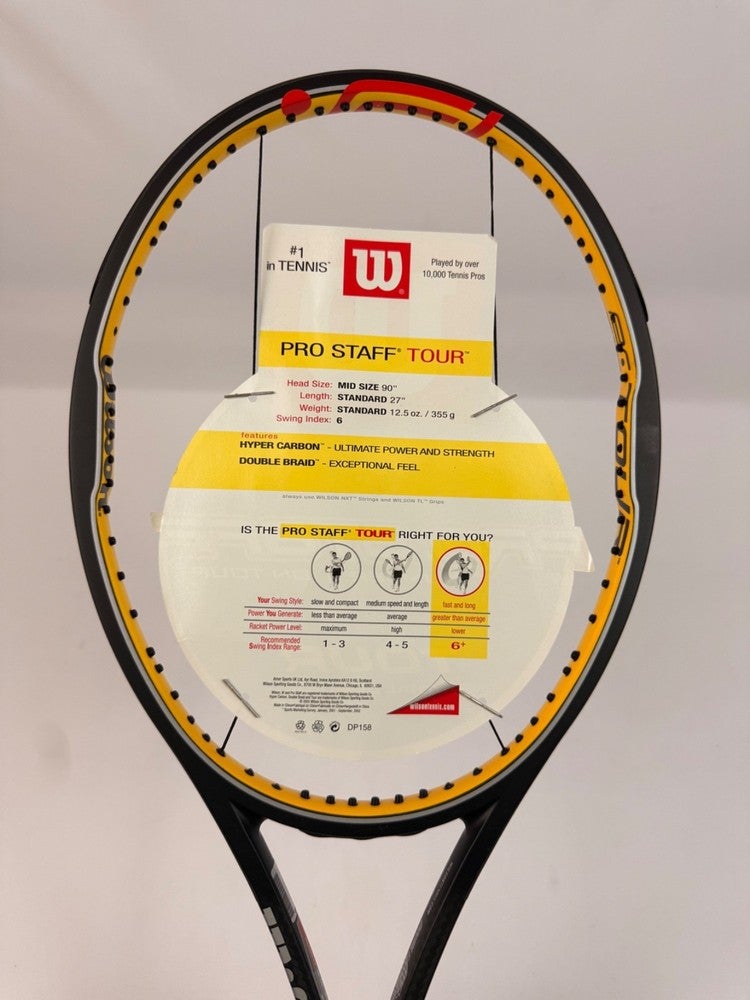 NEW Wilson Hyper Carbon Pro Staff Tour 90, 4 3/8 | SidelineSwap