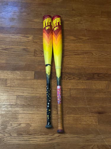 Two Easton Hype Fire Composite Bat (-8) 31” & 32" *Rattle*