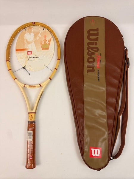 NEW Wilson lJack Kramer Millennium Autograph 4 3/8 grip RARE Limited 833/2000