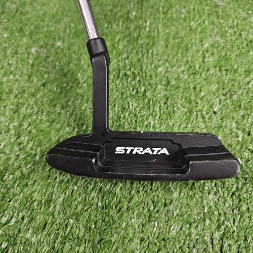 Strata Ultimate Ladies Callaway Silver Black Blade 34" Putter Right Handed RH