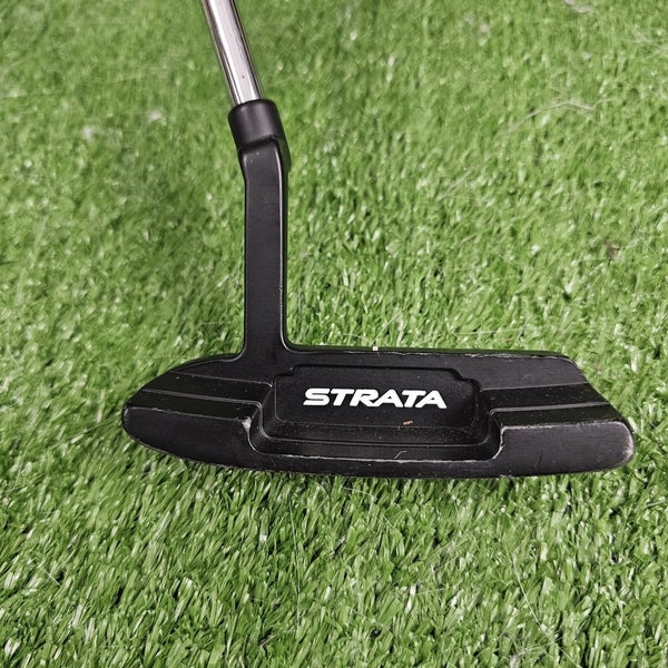 Strata Ultimate Ladies Callaway Silver Black Blade 34" Putter Right Handed RH