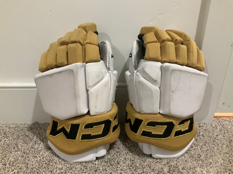 Henderson silver knights CCM Pro Model Gloves 14" Pro Stock (Used)