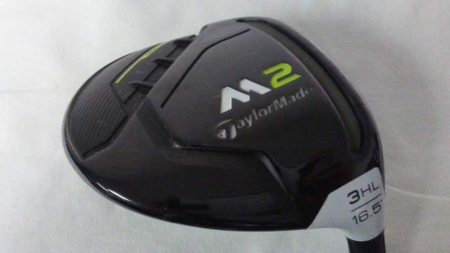 Taylor Made M2 2017 3 HL Wood 16.5* (ReAx, REGULAR) 3w Golf Club
