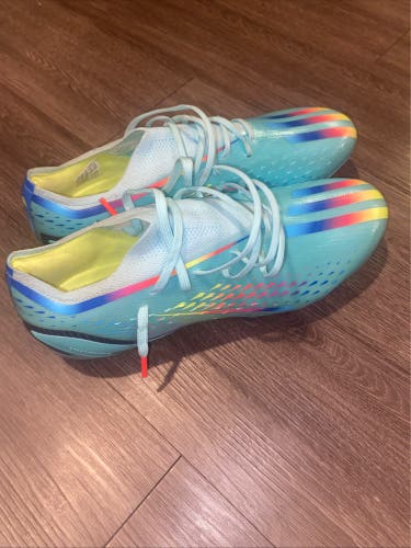 Adidas Adizero Primeknit Cleats – Size 9.5 Brand New Metal Studs Rare Colorway