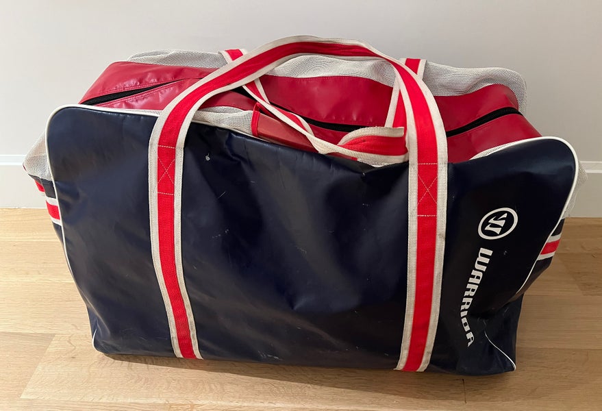 Warrior Pro Stock Carry Hockey Bag Senior Red and Navy