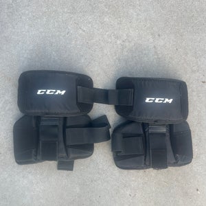 CCM hockey goalie knee guards