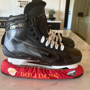 2025 Bauer Pro Hockey Goalie Skates Regular Width Pro Stock 10.5 (New)