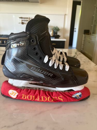 2025 Bauer Pro Hockey Goalie Skates Regular Width Pro Stock 10.5 (New)