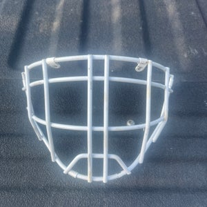 Hockey Goalie white “cheater” cage aka Tim Thomas cage